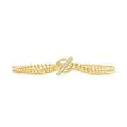 Curb Chain Toggle Lock Bracelet