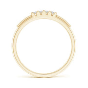 Channel-Set Multiple Bar Diamond Men's Wedding Band