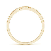 Lab-Grown Slanted Channel Set Diamond Wedding Ring for Him