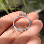 Pear Cut East To West Diamond Ring