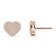 Heart Diamond Earrings – Elegance for Every Heartbeat