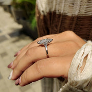 Dutch Marquise Engagement Ring In Solitaire Style