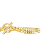 Curb Chain Toggle Lock Bracelet