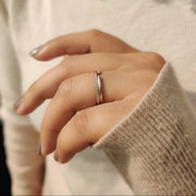 Round Diamond In Full Eternity Style White Gold